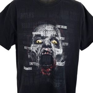 The Walking Dead T Shirt Mens Size XL Black AMC Zombie Horror TV Show Walkers